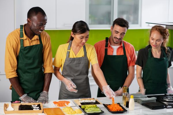 Quels hébergements en Bretagne offrent des cours de cuisine bretonne et sorties en mer avec des pêcheurs locaux?